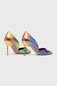 Obuwie Kurt Geiger London szpilki skórzane Bond 90 7428769109.69 multicolor