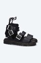 Dr. Martens leather sandals Rick Owens x Martens Gryphon DW21S6806 black