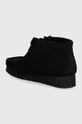 Велурени мокасини Clarks Wallabee Boot  Горна част: велур Вътрешна част: естествена кожа Подметка: синтетика