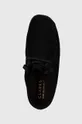 black Clarks suede loafers Wallabee Boot