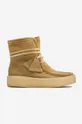 multicolor Clarks suede ankle boots Wallabee Cup Women’s