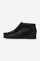 Shoes Clarks leather ankle boots Wallabee Patch 26163957 black
