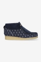 blu navy ClarksOriginals stivaletti alla caviglia Wallabee Boot Donna