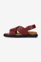 Marni leather sandals Fussbett Shoe  Uppers: Natural leather Inside: Natural leather Outsole: Synthetic material