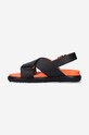 Shoes Marni leather sandals Fussbett Shoe FBMS005201.P3614 black