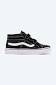 Kecky Vans SK8-Mid Reissue semišová kůže černá VN0A4UI56BT