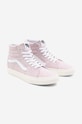 Vans teniși de piele UA SK8-Hi roz VN0A32QG9G4