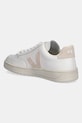 Încălțăminte Veja sneakers din piele Leather V-12 XD0202335A alb