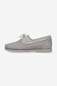 Shoes Timberland suede loafers Classic Boat Amherst 2 Eye A27XF gray