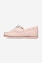 Shoes Timberland suede loafers Classic Boat 2 Eye A285C pink