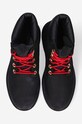 Čizme od brušene kože Timberland Heritage 6 In Waterproof A2G53 crna