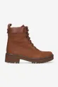 brown Timberland leather biker boots Courmayeur Valley 6 In Women’s