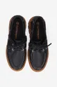 negru Timberland mocasini de piele Ray City EK + Boat Shoe
