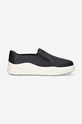Timberland tenisówki skórzane Nite Flex Slip On płaska czarny A41DZ