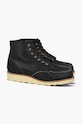 Red Wing leather ankle boots 6-inch Moc Toe 3373.Leather black