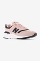 różowy New Balance sneakersy CW997HDM