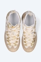 biela Kožené členkové topánky Fracap MAGNIFICO M130 WHITE/GOLD