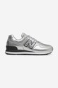 Tenisice New Balance tekstil srebrna WL574PN2