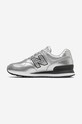 Scarpe New Balance sneakers WL574PN2 WL574PN2 argento