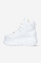 Obuwie Buffalo sneakersy skórzane 1348-14 2.0 1534107.WHT biały