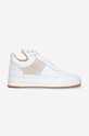 Filling Pieces sneakers din piele Low top Game plată alb 10133151919