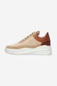 Obuwie Filling Pieces sneakersy Low Eva Sky Velvet 51427611797 brązowy
