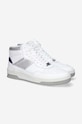 Kožené tenisky Filling Pieces Mid Ace Spin 55333491975 bílá