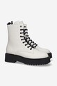 Filling Pieces leather biker boots Jenn 55628221812 white