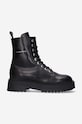 Filling Pieces stivali da motociclista in pelle non isolato nero 55628221847