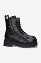 Filling Pieces stivali da motociclista in pelle 55628221847 nero