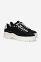 Filling Pieces suede sneakers Court Serrated 89128861946 black