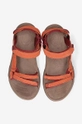 orange Teva sandals Terra Fi Lite Suede