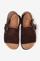 brown A.P.C. suede sandals Sandales Noe