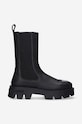 MISBHV stivaletti chelsea in pelle The 2000 Chelsea Boot pelle fiore nero 3021BW102