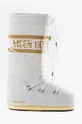 white Moon Boot leather snow boots Women’s