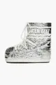 silver Moon Boot leather snow boots