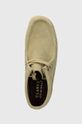 Замшеві туфлі Clarks Originals бежевий 26155520