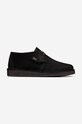 suede shoes flat black 26165566
