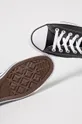 μαύρο Δερμάτινα ελαφριά παπούτσια Converse