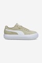 Puma leather sneakers Suede Mayu Putty low brown 380686.16