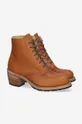 brown Red Wing leather ankle boots