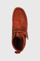 Clarks suede loafers Wallabee Craft red 26163275