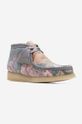 Polobotky Clarks Originals Wallabee Boot šedá 26169842