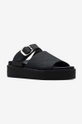 Clarks Originals șlapi de piele Crepe Slide negru