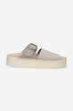 Clarks suede sliders Originals Crepe Slide suede beige 26172568