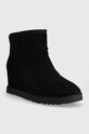 UGG botki zamszowe Classic Femme Mini 1104609.BLK czarny AA00