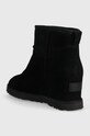 Obuwie UGG botki zamszowe Classic Femme Mini 1104609.BLK czarny