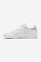 Reebok sneakers din piele Club C 85 alb GV7000