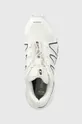 white Salomon shoes