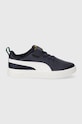 Puma sneakersy dziecięce Rickie imitacja skóry licowej granatowy 385836